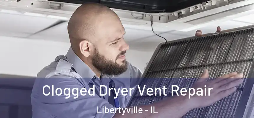 Clogged Dryer Vent Repair Libertyville - IL