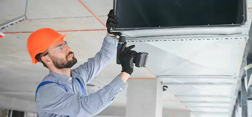 Roof Cap & Exterior Hood Lint Buildup Removal – Libertyville